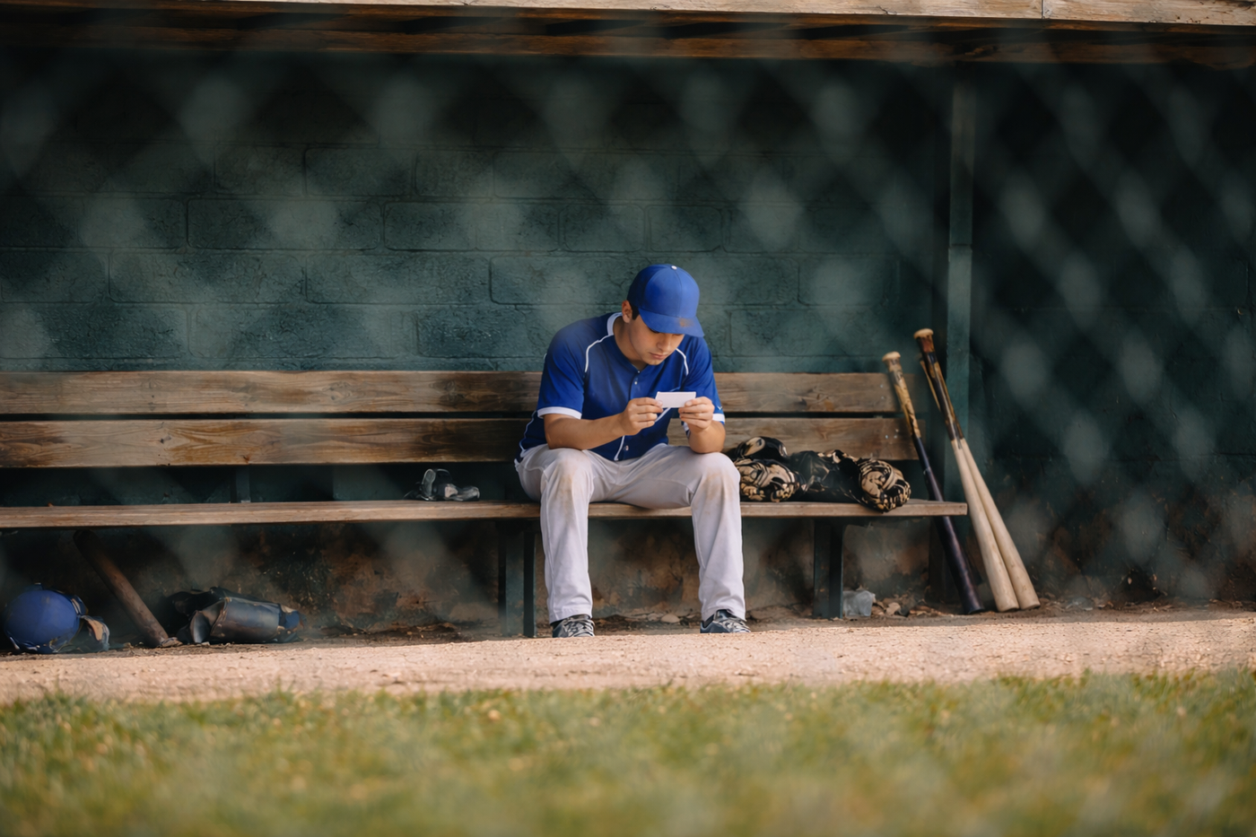 Sport — In quiet moments when an athlete feels mentally stuck and needs help regaining focus.