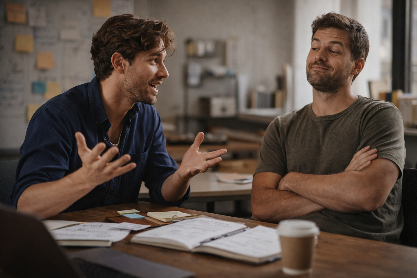 Friendships — That person in your life who has no shortage of ideas or goals, yet nothing moves forward because starting feels too risky.